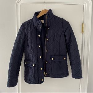 J. Crew Quilted Barn Jacket